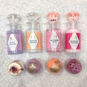 Smoke & Mirrors Set - Body Scrub, Lotion, Bath Salts, Shower Gel, Bath Bombs